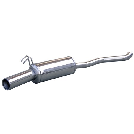 100% Inox Échappement Sport sur mesure pour Fiat Barchetta 1.8 1995-2003 80mm