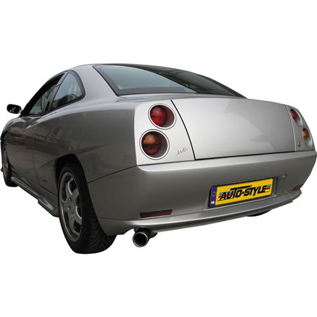 100% Inox Échappement Sport sur mesure pour Fiat Coupe 2.0 20v Turbo 1997- 102mm