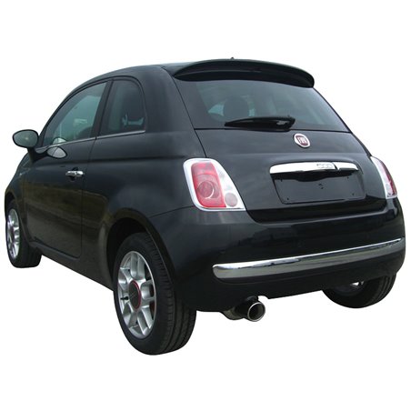 100% Inox Échappement Sport sur mesure pour Fiat 500 1.4 16v (100cv) 2007- 102mm