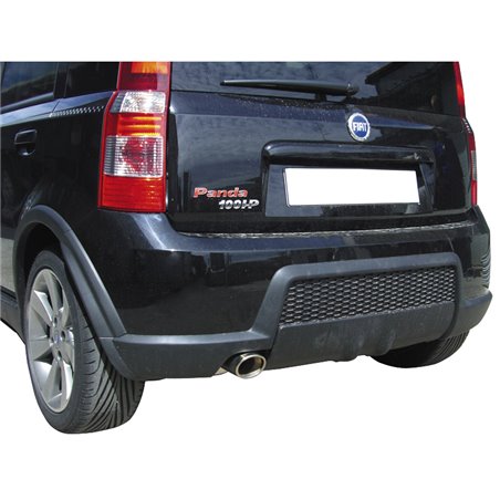 100% Inox Échappement Sport sur mesure pour Fiat Panda 1.4 16v (100cv) 2007- 120x80mm