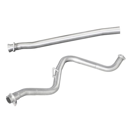 100% Inox Tube centrale sur mesure pour Subaru Impreza 2.0D (150cv) 2009-