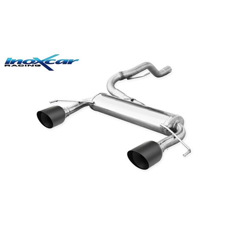 100% Inox Échappement Double sur mesure pour Opel Corsa E OPC 1.6i Turbo 207cv 2015- Ø 54,5 2x100mm Ceramic Black 100% Inox Échappement Double sur mesure pour Opel Corsa E OPC 1.6i Turbo 207cv 2015- Ø 54,5 2x100mm Ceramic Black
