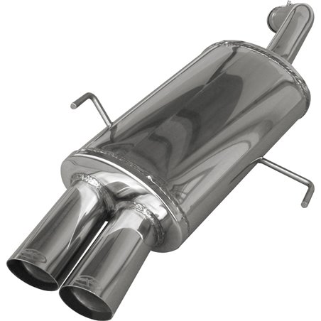 100% Inox Échappement Sport sur mesure pour Alfa Romeo 156 3.2 GTA (250cv) 2002- 2x80mm Racing 100% Inox Échappement Sport sur mesure pour Alfa Romeo 156 3.2 GTA (250cv) 2002- 2x80mm Racing