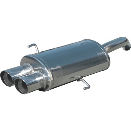 100% Inox Échappement Sport sur mesure pour Alfa Romeo GT 3.2 V6 24v (240cv) 2004- 2x80mm Racing 100% Inox Échappement Sport sur mesure pour Alfa Romeo GT 3.2 V6 24v (240cv) 2004- 2x80mm Racing