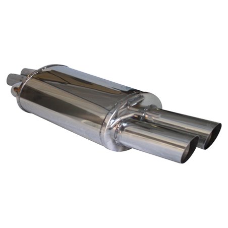 100% Inox Échappement Sport sur mesure pour BMW Série 3 E46 320D 1999- 2x80mm Racing 100% Inox Échappement Sport sur mesure pour BMW Série 3 E46 320D 1999- 2x80mm Racing