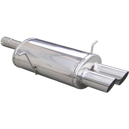 100% Inox Échappement Sport sur mesure pour BMW Série 3 E46 330i/Ci/Xi 2000- 2x80mm Racing 100% Inox Échappement Sport sur mesure pour BMW Série 3 E46 330i/Ci/Xi 2000- 2x80mm Racing