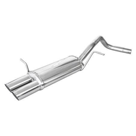100% Inox Échappement Sport sur mesure pour Volkswagen Polo 1.4 (80cv) Sportline 2006- 2x70mm Racing 100% Inox Échappement Sport sur mesure pour Volkswagen Polo 1.4 (80cv) Sportline 2006- 2x70mm Racing