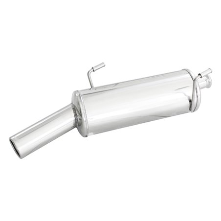 100% Inox Échappement Sport sur mesure pour Peugeot 206 1.6 16v XS (110cv) 2001- 80mm 100% Inox Échappement Sport sur mesure pour Peugeot 206 1.6 16v XS (110cv) 2001- 80mm