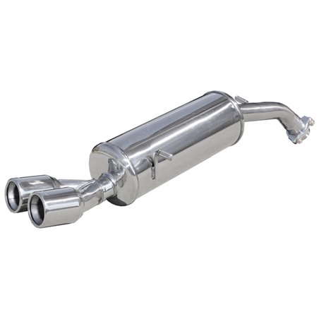 100% Inox Échappement Sport sur mesure pour Peugeot 208 1.6 16v Turbo GTi (200cv) 2013- 2x80mm 100% Inox Échappement Sport sur mesure pour Peugeot 208 1.6 16v Turbo GTi (200cv) 2013- 2x80mm