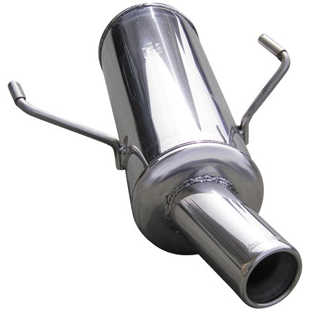 100% Inox Échappement Sport sur mesure pour Peugeot 406 Coupe 2.0 (132cv) 1997- 80mm 100% Inox Échappement Sport sur mesure pour Peugeot 406 Coupe 2.0 (132cv) 1997- 80mm