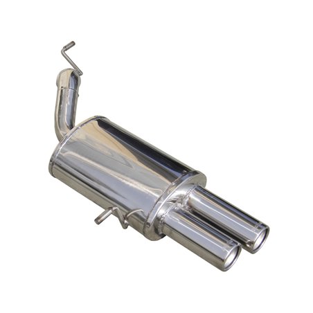 100% Inox Échappement Sport sur mesure pour Peugeot 407 2.7 HDi 24v (204cv) 2006- 2x80mm 100% Inox Échappement Sport sur mesure pour Peugeot 407 2.7 HDi 24v (204cv) 2006- 2x80mm