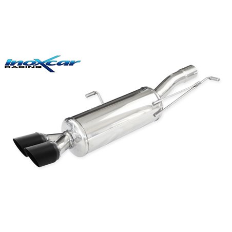 100% Inox Échappement Sport sur mesure pour Peugeot RCZ 1.6 THP 200cv 2010- 2x80mm Ceramic Black 100% Inox Échappement Sport sur mesure pour Peugeot RCZ 1.6 THP 200cv 2010- 2x80mm Ceramic Black