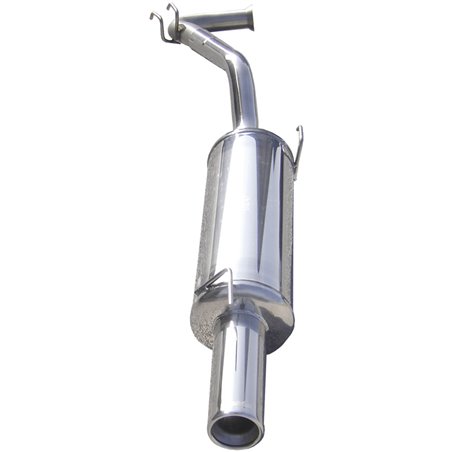 100% Inox Échappement Sport sur mesure pour Renault Clio I 1.2 (58cv) -1998 80mm 100% Inox Échappement Sport sur mesure pour Renault Clio I 1.2 (58cv) -1998 80mm