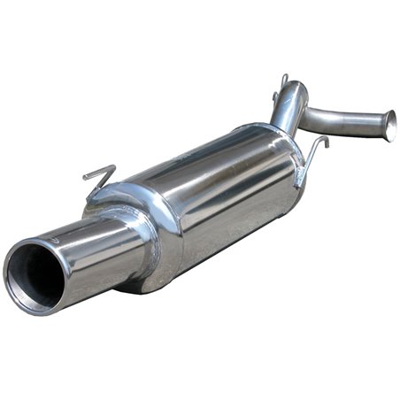 100% Inox Échappement Sport sur mesure pour Renault Clio I 2.0 Williams 102mm 100% Inox Échappement Sport sur mesure pour Renault Clio I 2.0 Williams 102mm
