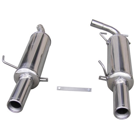 100% Inox Échappement Sport 'Central' sur mesure pour Renault Clio RS (Phase 3) 2004- 2x80mm 100% Inox Échappement Sport 'Central' sur mesure pour Renault Clio RS (Phase 3) 2004- 2x80mm