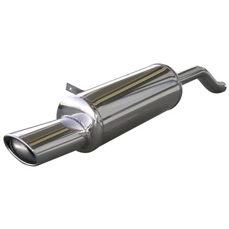 100% Inox Échappement Sport sur mesure pour Renault Clio III 1.4 16v (98cv) 2005- 120x80mm 100% Inox Échappement Sport sur mesure pour Renault Clio III 1.4 16v (98cv) 2005- 120x80mm