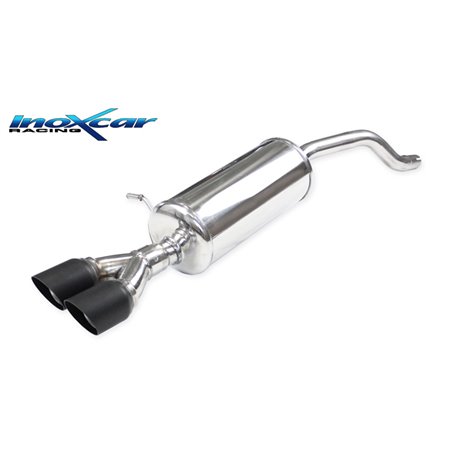 100% Inox Échappement Sport sur mesure pour Renault Clio 4 1.2 75cv 2013- 2x80mm Ceramic Black 100% Inox Échappement Sport sur mesure pour Renault Clio 4 1.2 75cv 2013- 2x80mm Ceramic Black
