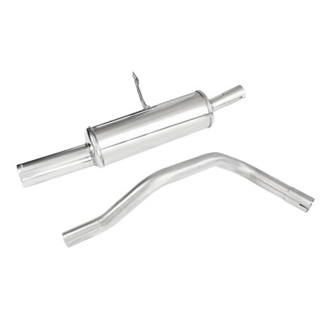 100% Inox Échappement Sport sur mesure pour Renault Megane Coupe/Cabrio 1.5 dCi (105cv) 2006- 80mm 100% Inox Échappement Sport sur mesure pour Renault Megane Coupe/Cabrio 1.5 dCi (105cv) 2006- 80mm