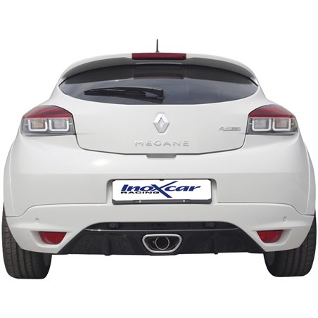 100% Inox Échappement Sport 'Central' sur mesure pour Renault Megane III RS 2.0T (250cv) 2010- (Ø70mm) 100% Inox Échappement Sport 'Central' sur mesure pour Renault Megane III RS 2.0T (250cv) 2010- (Ø70mm)