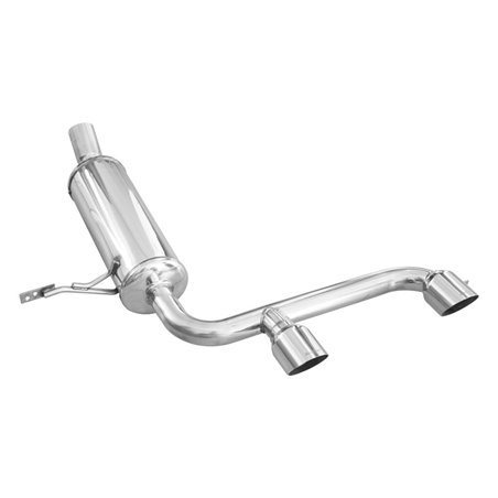 100% Inox Échappement Sport sur mesure pour Renault Megane II 2.0 16V RS Turbo 225cv 2004- Ø 60 Central 2x80mm Racing 100% Inox Échappement Sport sur mesure pour Renault Megane II 2.0 16V RS Turbo 225cv 2004- Ø 60 Central 2x80mm Racing