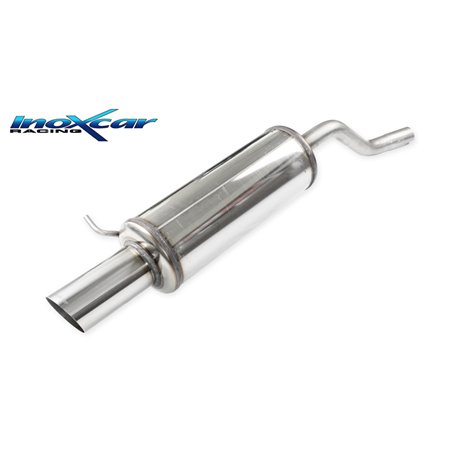100% Inox Échappement Sport sur mesure pour Renault Twingo MK2 GT Turbo 1.2 100cv 2007- 1x90mm Rally 100% Inox Échappement Sport sur mesure pour Renault Twingo MK2 GT Turbo 1.2 100cv 2007- 1x90mm Rally