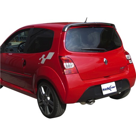 100% Inox Échappement Sport sur mesure pour Renault Twingo II RS Sport 1.6 16v (133cv) 2008- 120x80mm 100% Inox Échappement Sport sur mesure pour Renault Twingo II RS Sport 1.6 16v (133cv) 2008- 120x80mm