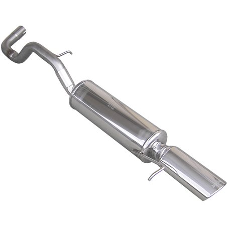 100% Inox Échappement Sport sur mesure pour Seat Leon 1M 1.4 16v (75cv) 2000- 120x80mm 100% Inox Échappement Sport sur mesure pour Seat Leon 1M 1.4 16v (75cv) 2000- 120x80mm