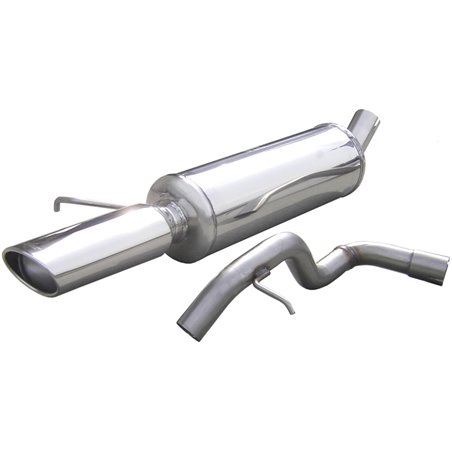 100% Inox Échappement Sport sur mesure pour Seat Leon 1M 1.8 Turbo 2000- 120x80mm 100% Inox Échappement Sport sur mesure pour Seat Leon 1M 1.8 Turbo 2000- 120x80mm