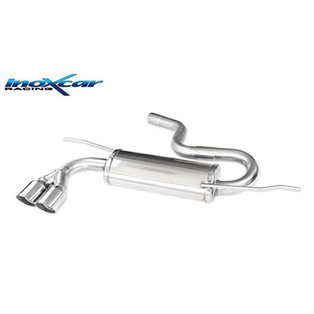 100% Inox Échappement Sport sur mesure pour Seat Leon 1P 2.0 TDi (140cv) 2005- 2x80 Racing 100% Inox Échappement Sport sur mesure pour Seat Leon 1P 2.0 TDi (140cv) 2005- 2x80 Racing