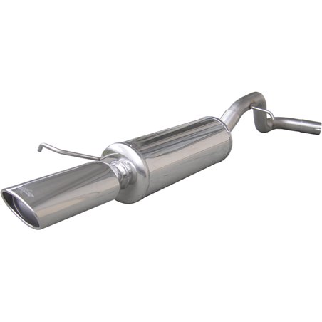 100% Inox Échappement Sport sur mesure pour Seat Leon 1M 1.6 16v (105cv) 2000- 120x80mm 100% Inox Échappement Sport sur mesure pour Seat Leon 1M 1.6 16v (105cv) 2000- 120x80mm