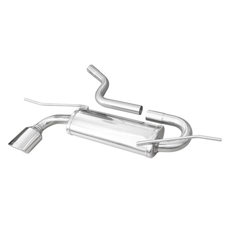 100% Inox Échappement Sport sur mesure pour Seat Leon (5F) 1.4 TSi 122cv 2012- 50mm 1x120x80mm 100% Inox Échappement Sport sur mesure pour Seat Leon (5F) 1.4 TSi 122cv 2012- 50mm 1x120x80mm
