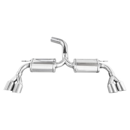 100% Inox Échappement Double sur mesure pour Seat Leon (5F) Cupra 2.0 280cv 2014- 70mm 2x80mm Racing 100% Inox Échappement Double sur mesure pour Seat Leon (5F) Cupra 2.0 280cv 2014- 70mm 2x80mm Racing