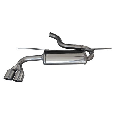 100% Inox Échappement Sport sur mesure pour Seat Leon 5F 2.0TDi FR (150cv) 2014- 2x80mm Racing 100% Inox Échappement Sport sur mesure pour Seat Leon 5F 2.0TDi FR (150cv) 2014- 2x80mm Racing