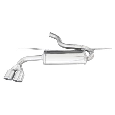 100% Inox Échappement Sport sur mesure pour Seat Leon (5F) 1.4 TSI FR 122cv 2015- 2x80mm Racing 100% Inox Échappement Sport sur mesure pour Seat Leon (5F) 1.4 TSI FR 122cv 2015- 2x80mm Racing