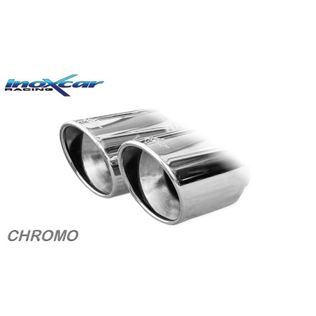 100% Inox Échappement Sport sur mesure pour Skoda Fabia NJ 1.2 TSI 90/110cv 2014- 2x80mm X-Race 100% Inox Échappement Sport sur mesure pour Skoda Fabia NJ 1.2 TSI 90/110cv 2014- 2x80mm X-Race