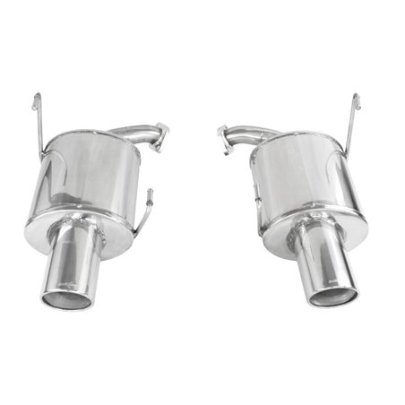 100% Inox Échappement Double sur mesure pour Subaru Forester AWD 2.0 XT 240cv 2015- 1x110mm X-Race 100% Inox Échappement Double sur mesure pour Subaru Forester AWD 2.0 XT 240cv 2015- 1x110mm X-Race