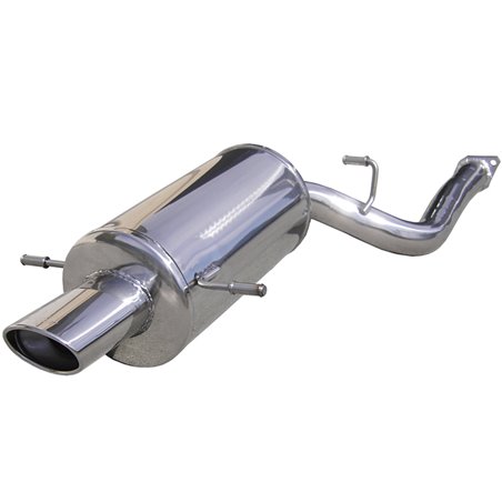 100% Inox Échappement Sport sur mesure pour Subaru Impreza 4WD 2.0 WRX 2001- 120x80mm avec CE 100% Inox Échappement Sport sur mesure pour Subaru Impreza 4WD 2.0 WRX 2001- 120x80mm avec CE