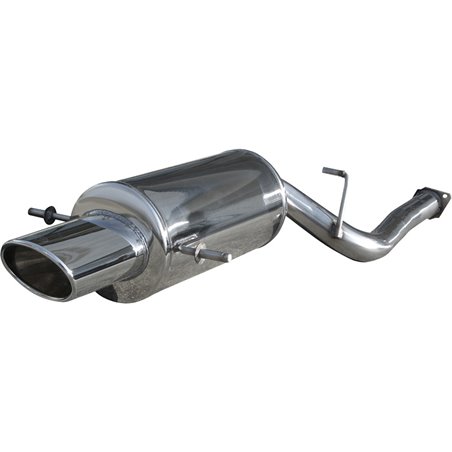 100% Inox Échappement Sport sur mesure pour Subaru Impreza 4WD 2.0 STi 2002- 150x105mm 100% Inox Échappement Sport sur mesure pour Subaru Impreza 4WD 2.0 STi 2002- 150x105mm