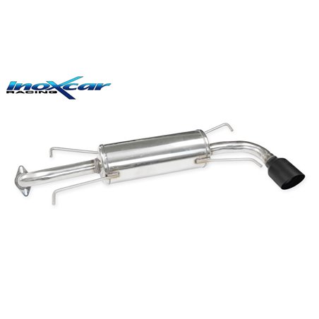 100% Inox Échappement Sport sur mesure pour Subaru Impreza 4WD 2.0R 150cv 2007- 1x100mm Ceramic Black 100% Inox Échappement Sport sur mesure pour Subaru Impreza 4WD 2.0R 150cv 2007- 1x100mm Ceramic Black