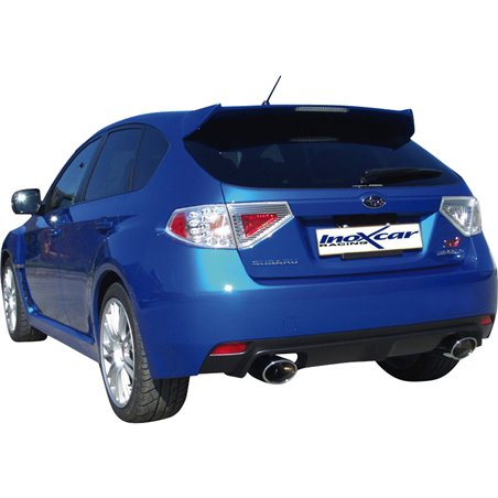 100% Inox Échappement Double sur mesure pour Subaru Impreza 2.5 WRX STi (300cv) 2008- Droite/Gauche 150x105mm 100% Inox Échappement Double sur mesure pour Subaru Impreza 2.5 WRX STi (300cv) 2008- Droite/Gauche 150x105mm