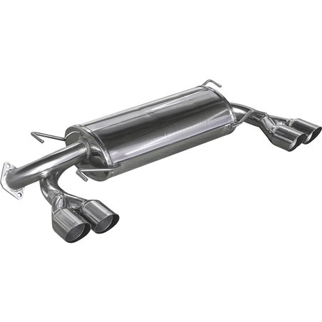 100% Inox Échappement Double sur mesure pour Subaru Impreza 2.5 WRX STi (300cv) 2008- Droite/Gauche 2x102mm 100% Inox Échappement Double sur mesure pour Subaru Impreza 2.5 WRX STi (300cv) 2008- Droite/Gauche 2x102mm
