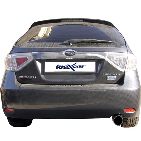 100% Inox Échappement Sport sur mesure pour Subaru Impreza 2.0D (150cv) 2009- 102mm 100% Inox Échappement Sport sur mesure pour Subaru Impreza 2.0D (150cv) 2009- 102mm