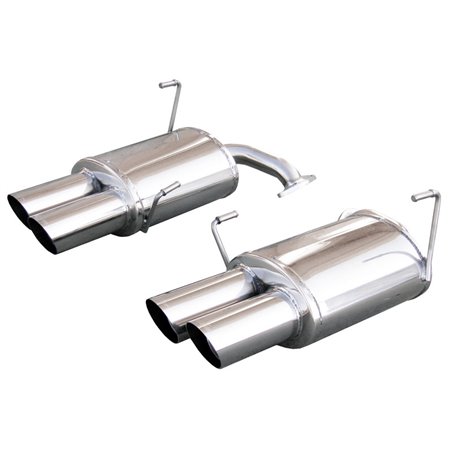 100% Inox Échappement Double sur mesure pour Subaru Impreza WRX STi (300cv) 2010- Droite/Gauche 2x90mm Racing 100% Inox Échappement Double sur mesure pour Subaru Impreza WRX STi (300cv) 2010- Droite/Gauche 2x90mm Racing