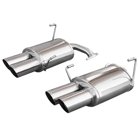 100% Inox Échappement Double sur mesure pour Subaru Impreza 2.5T WRX STi MY15 (300cv) 2014- Droite/Gauche 2x90mm Racing 100% Inox Échappement Double sur mesure pour Subaru Impreza 2.5T WRX STi MY15 (300cv) 2014- Droite/Gauche 2x90mm Racing