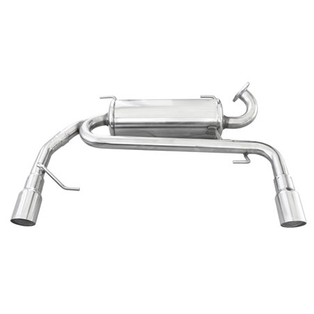100% Inox Échappement Double sur mesure pour Suzuki Swift 1.6 16V Sport 125cv 2006- 1x80mm Racing 100% Inox Échappement Double sur mesure pour Suzuki Swift 1.6 16V Sport 125cv 2006- 1x80mm Racing