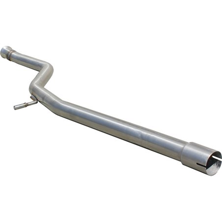 100% Inox Tube centrale sur mesure pour Peugeot 206 2.0 16v (135cv) 1999- 100% Inox Tube centrale sur mesure pour Peugeot 206 2.0 16v (135cv) 1999-