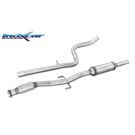 100% Inox Silencieux centrale sur mesure pour Peugeot 208 1.6T 16v GTI 30TH 208cv 2015- 100% Inox Silencieux centrale sur mesure pour Peugeot 208 1.6T 16v GTI 30TH 208cv 2015-