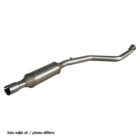 100% Inox Silencieux centrale sur mesure pour Opel Astra H GTC 1.6T (180cv) 2007- 100% Inox Silencieux centrale sur mesure pour Opel Astra H GTC 1.6T (180cv) 2007-