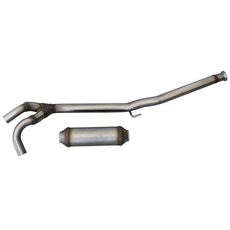 100% Inox Silencieux centrale sur mesure pour Renault Clio RS (Phase 3) 2004- 100% Inox Silencieux centrale sur mesure pour Renault Clio RS (Phase 3) 2004-