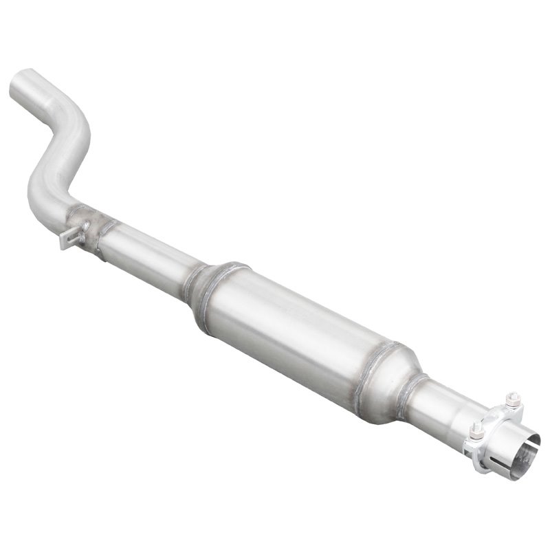 100% Inox Silencieux centrale sur mesure pour Renault Clio III RS 2.0 16v (197cv/200cv) 2006-